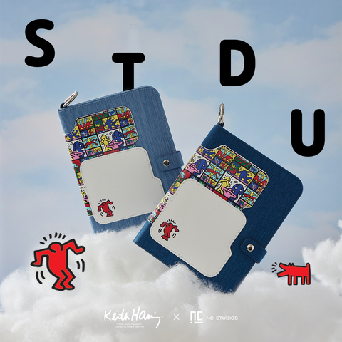 NCI NEW TRAVEL PASSPORT - Keith Haring : STDU (Dark Blue)
