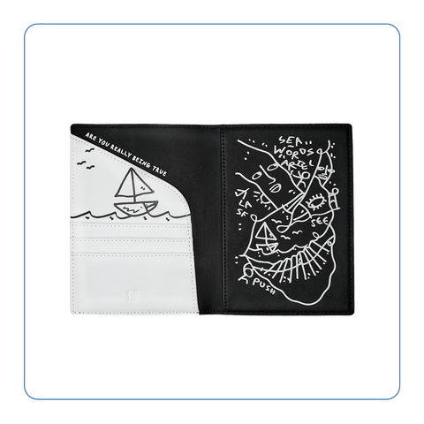 NCI NEW TRAVEL 護照夾 - Shantell Martin : I See You