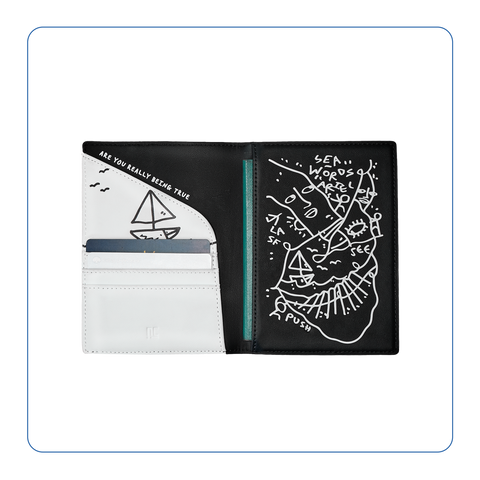 NCI NEW TRAVEL 護照夾 - Shantell Martin : I See You