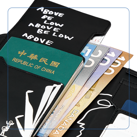 NCI NEW TRAVEL 多功能護照夾 - Shantell Martin : I Above You