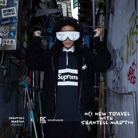 NCI NEW TRAVEL 枕頭眼罩 - Shantell Martin : Are You You