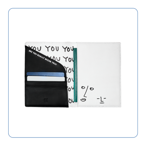 NCI NEW TRAVEL 護照夾 - Shantell Martin : Are You You