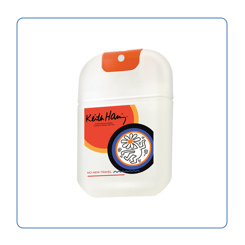 NCI NEW TRAVEL Hand Sanitizer - Keith Haring : Flolala (Orange)